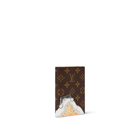 Funda de pasaporte Lona Monogram Mujer Carteras y pequeña marroquinería Tarjeteros y llaveros | LOUIS VUITTON (Zoom de producto)