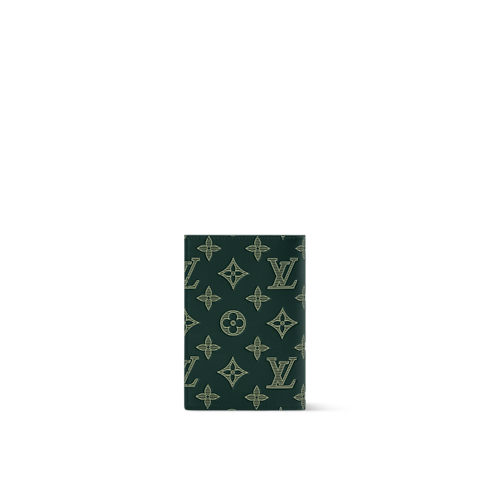 Funda de pasaporte Piel Monogram Shadow Hombre Viaje Accesorios de viaje | LOUIS VUITTON (Zoom de producto)