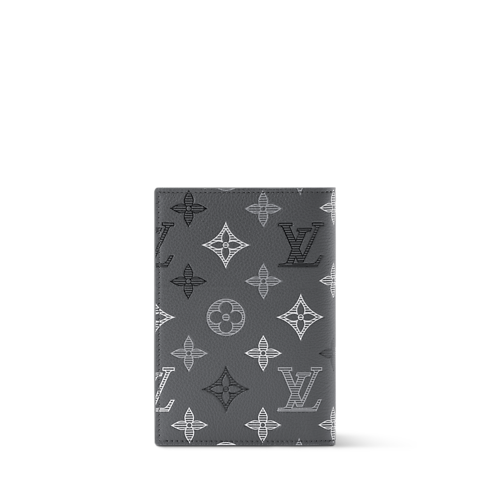 Funda de pasaporte Monogram Shadow Hombre Carteras y pequeña marroquinería Todas las carteras y pequeña marroquinería | LOUIS VUITTON (Zoom de producto)