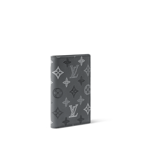 Funda de pasaporte Monogram Shadow Hombre Carteras y pequeña marroquinería Todas las carteras y pequeña marroquinería | LOUIS VUITTON (Zoom de producto)