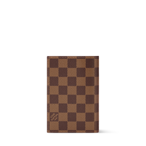 Funda de pasaporte Lona Damier Ebène Mujer Carteras y pequeña marroquinería Novedades en Pequeña Marroquinería | LOUIS VUITTON (Zoom de producto)