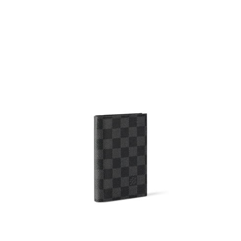 Funda de pasaporte Toile Damier Graphite Hombre Carteras y pequeña marroquinería Todas las carteras y pequeña marroquinería | LOUIS VUITTON (Zoom de producto)