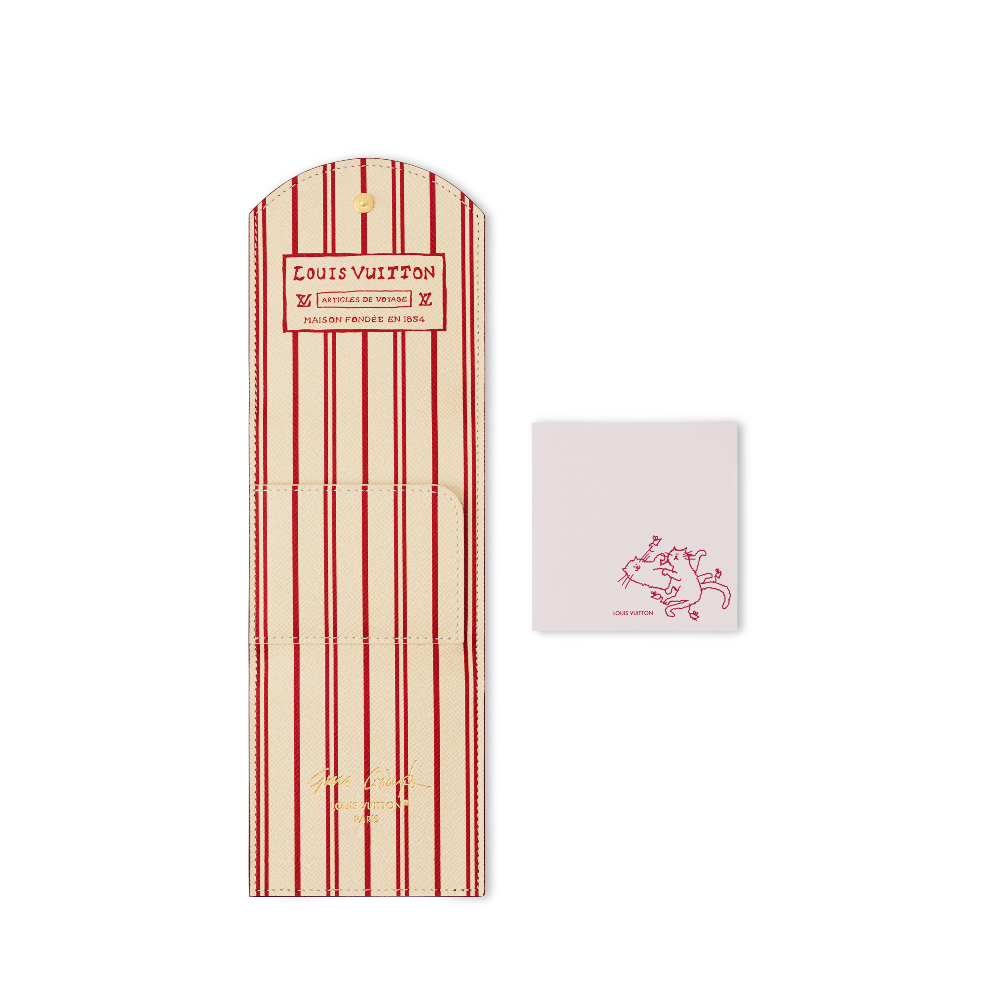 Funda para bloc de notas S00 Baúles, Viaje y Hogar Libros Artículos de papelería | LOUIS VUITTON (Zoom de producto)