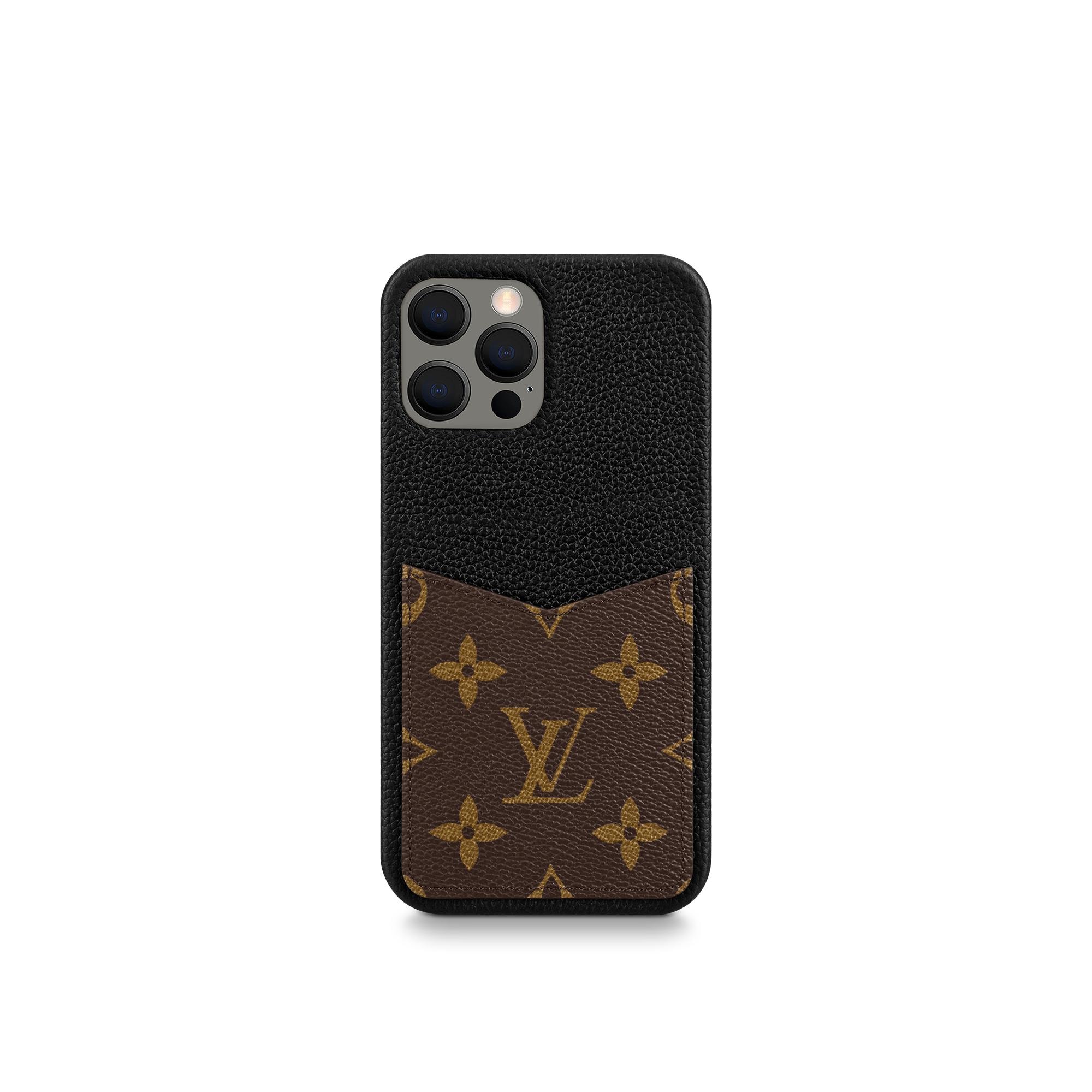 Funda Para Iphone 12 Pro Max Lona Monogram Carteras Y Pequena Marroquineria Louis Vuitton