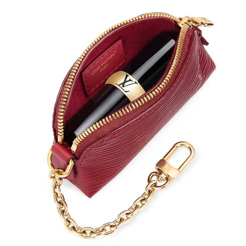 Funda para labial Piel Epi Mujer Carteras y pequeña marroquinería Todas las carteras y pequeña marroquinería | LOUIS VUITTON (Zoom de producto)