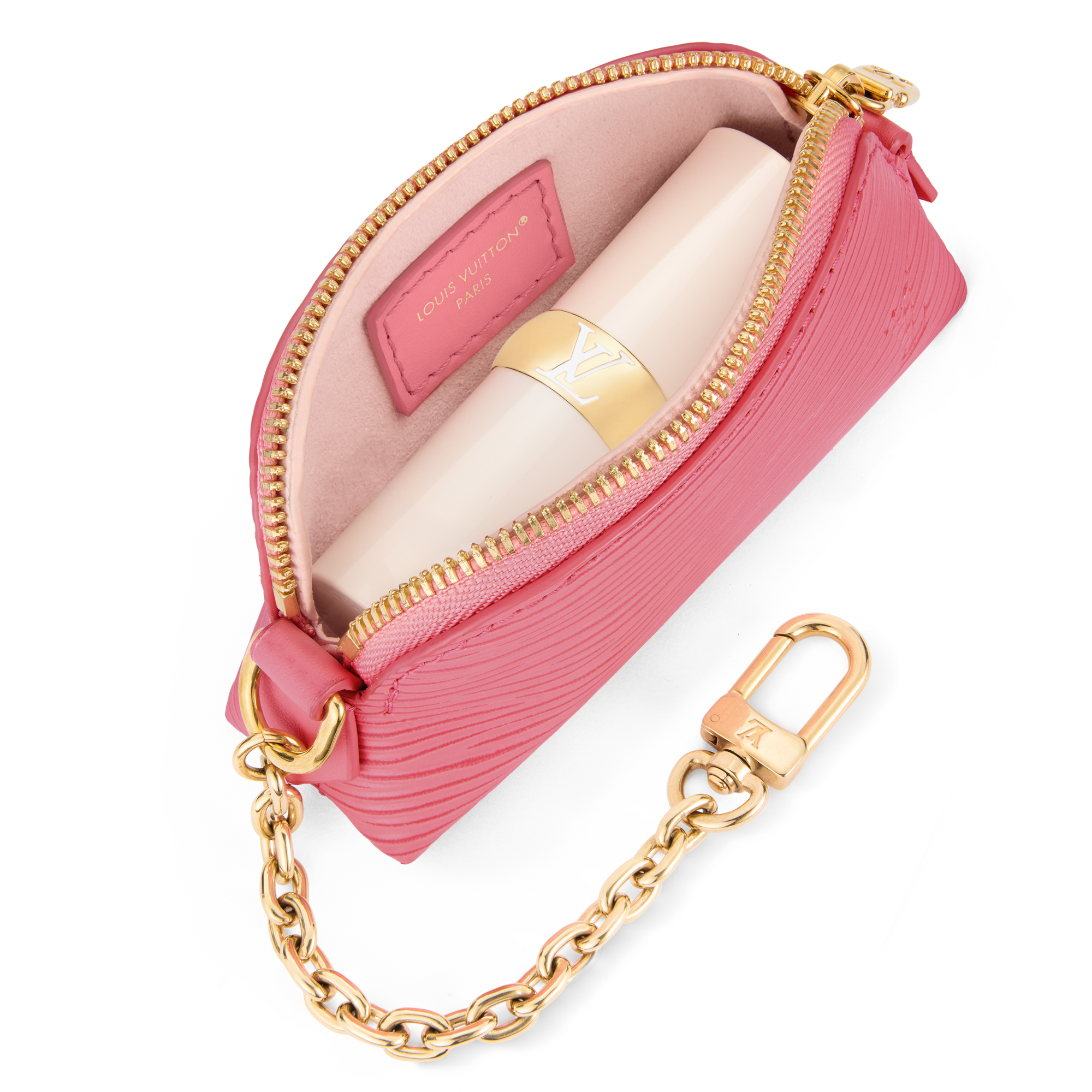 Funda para labial Piel Epi Mujer Carteras y pequeña marroquinería Todas las carteras y pequeña marroquinería | LOUIS VUITTON (Zoom de producto)