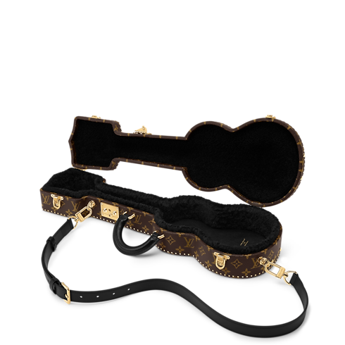 Funda para ukelele + instrumento Lona Monogram Baúles, Viaje y Hogar Baúles y Cofres Cofres | LOUIS VUITTON (Zoom de producto)