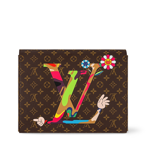 Funda protectora Superflat Characters LV x TM Baúles, Viaje y Hogar Libros Libros de tapa dura | LOUIS VUITTON (Zoom de producto)