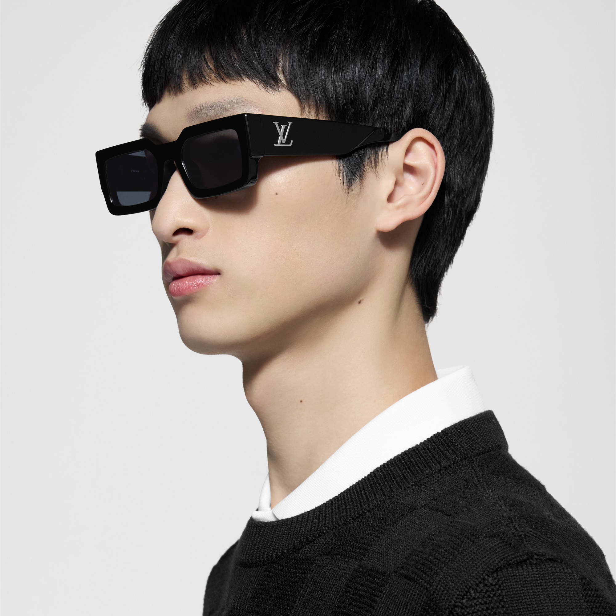 Gafas de sol LV Clash Low Square S00 Hombre Accesorios Gafas de sol | LOUIS VUITTON (Zoom de producto)