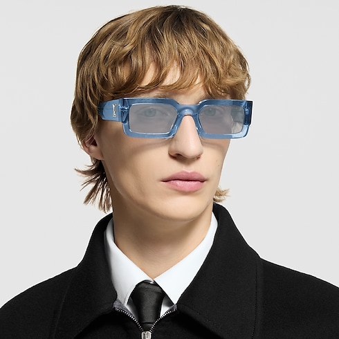 Gafas de sol LV Clash Low Square S00 Hombre Accesorios Gafas de sol | LOUIS VUITTON (Zoom de producto)