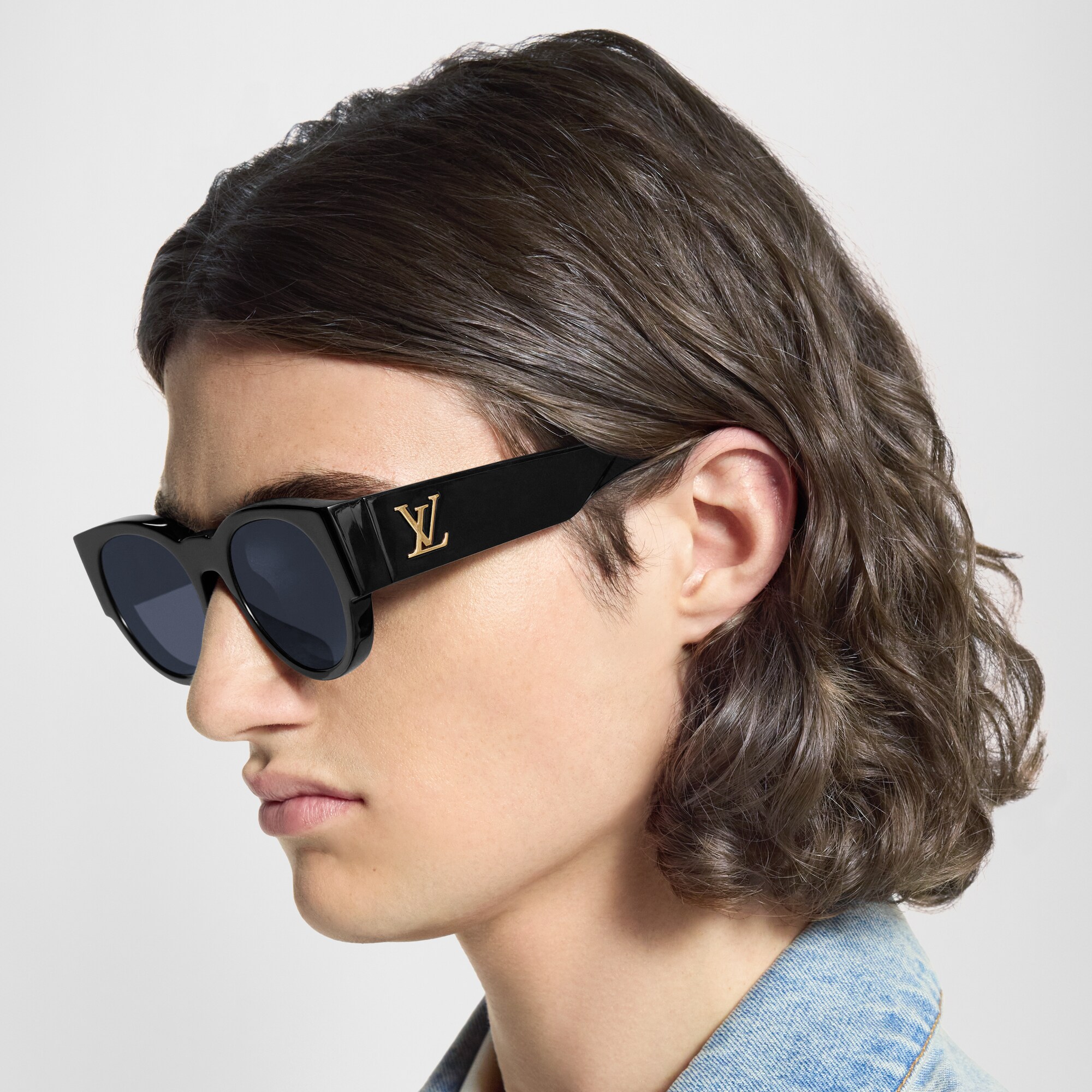 Gafas de sol LV Clash Round S00 Hombre Accesorios Gafas de sol | LOUIS VUITTON (Zoom de producto)