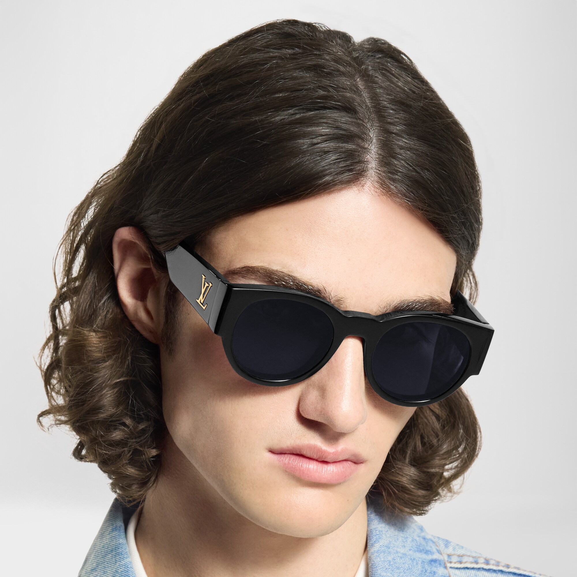 Gafas de sol LV Clash Round S00 Hombre Accesorios Gafas de sol | LOUIS VUITTON (Zoom de producto)