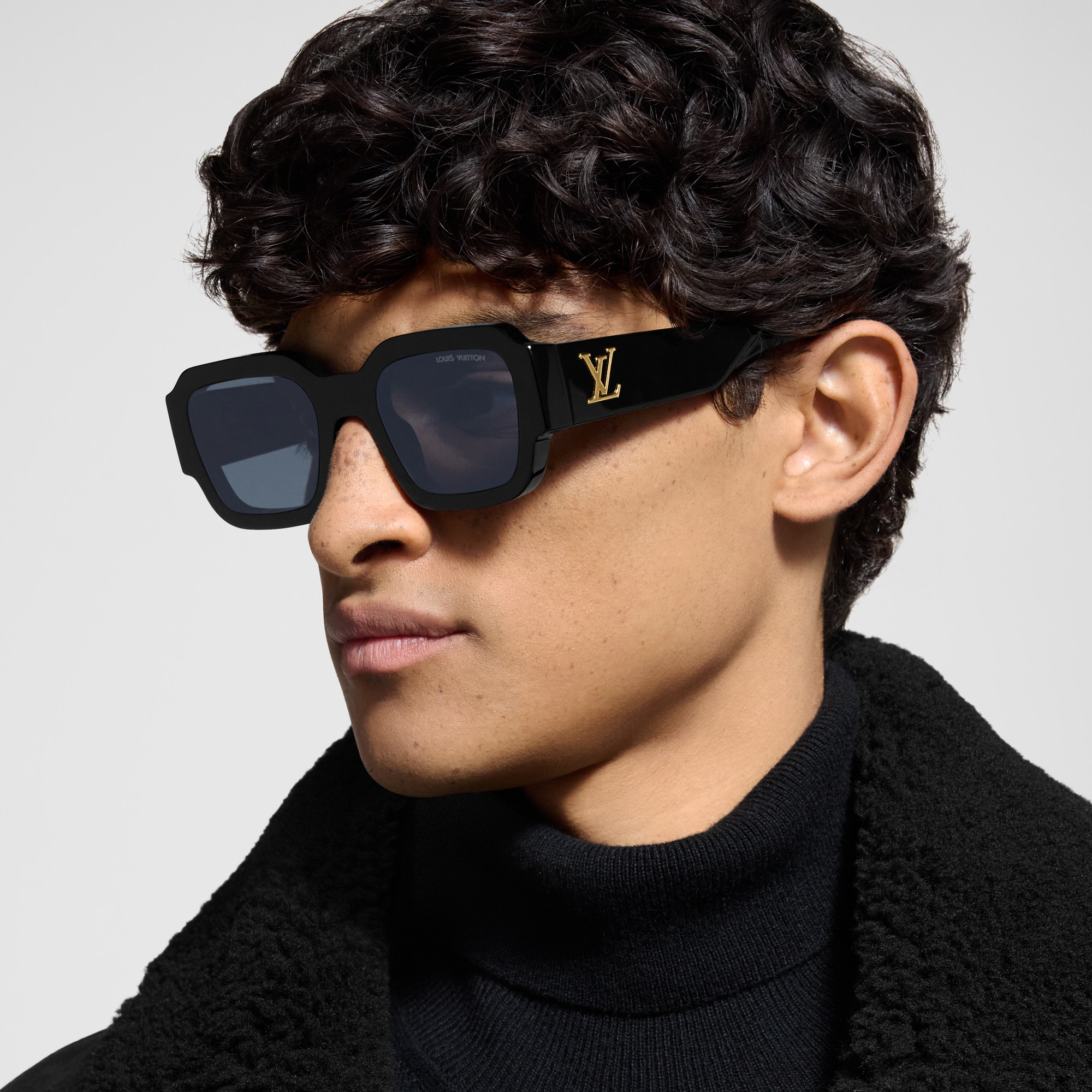 Gafas de sol LV Clash Round Square S00 Hombre Accesorios Gafas de sol | LOUIS VUITTON (Zoom de producto)