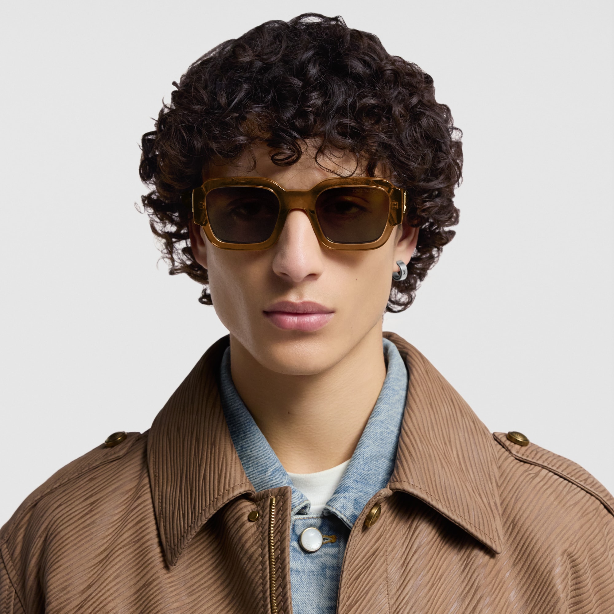 Gafas de sol LV Clash Round Square S00 Hombre Accesorios Gafas de sol | LOUIS VUITTON (Zoom de producto)