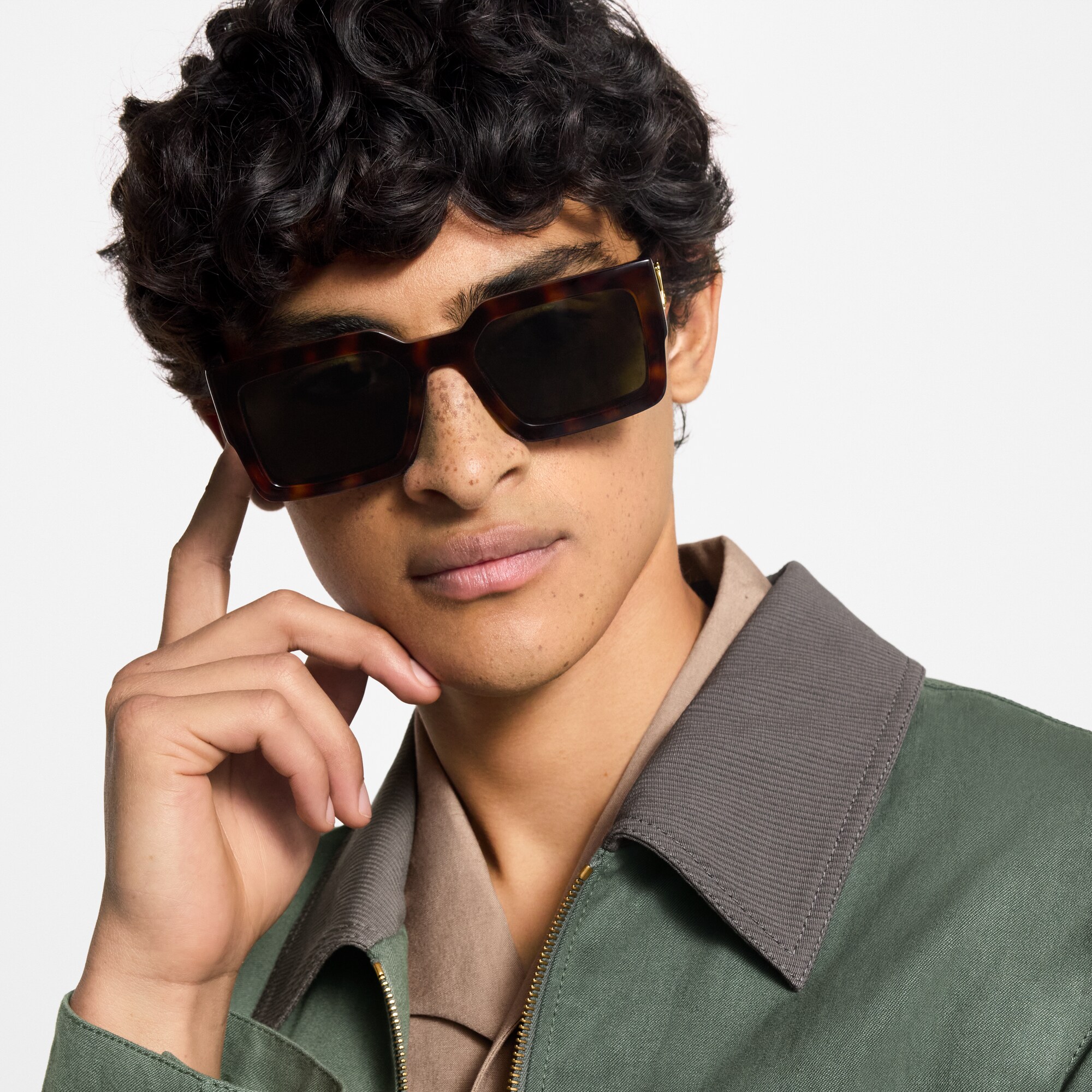 Gafas de sol LV Clash Square S00 Hombre Accesorios Gafas de sol | LOUIS VUITTON (Zoom de producto)
