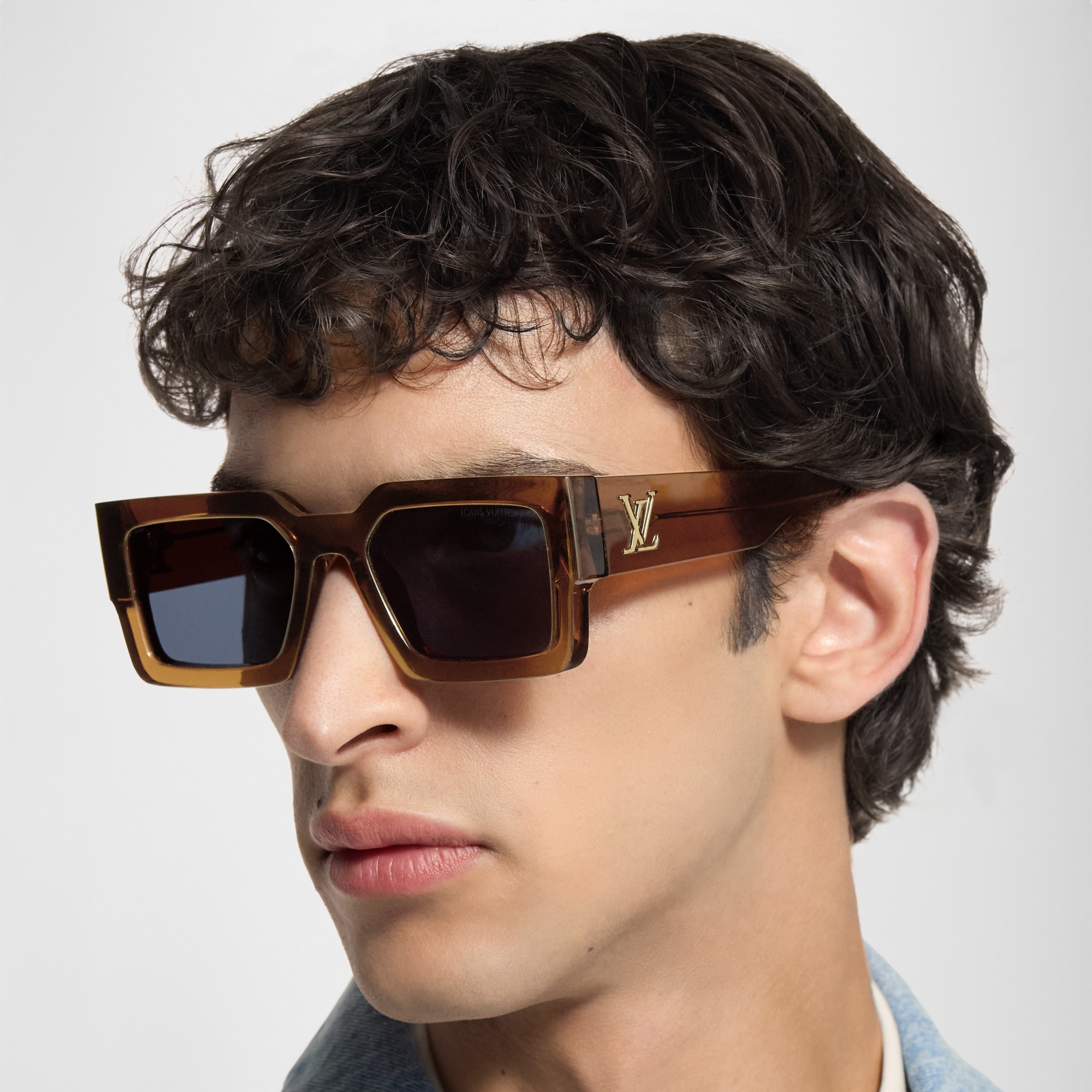 Gafas de sol LV Clash Square S00 Hombre Accesorios Gafas de sol | LOUIS VUITTON (Zoom de producto)