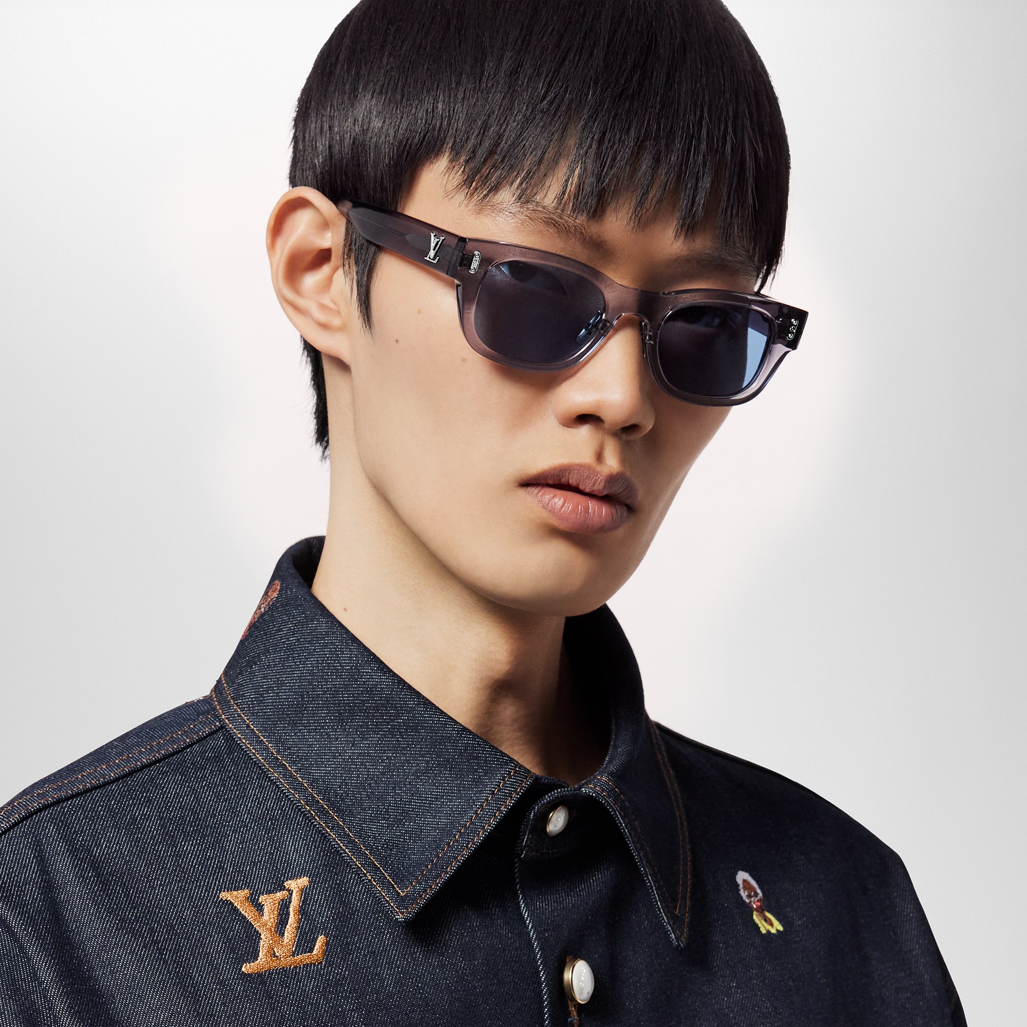 Gafas de sol LV Confidence Square Round S00 Hombre Accesorios Gafas de sol | LOUIS VUITTON (Zoom de producto)