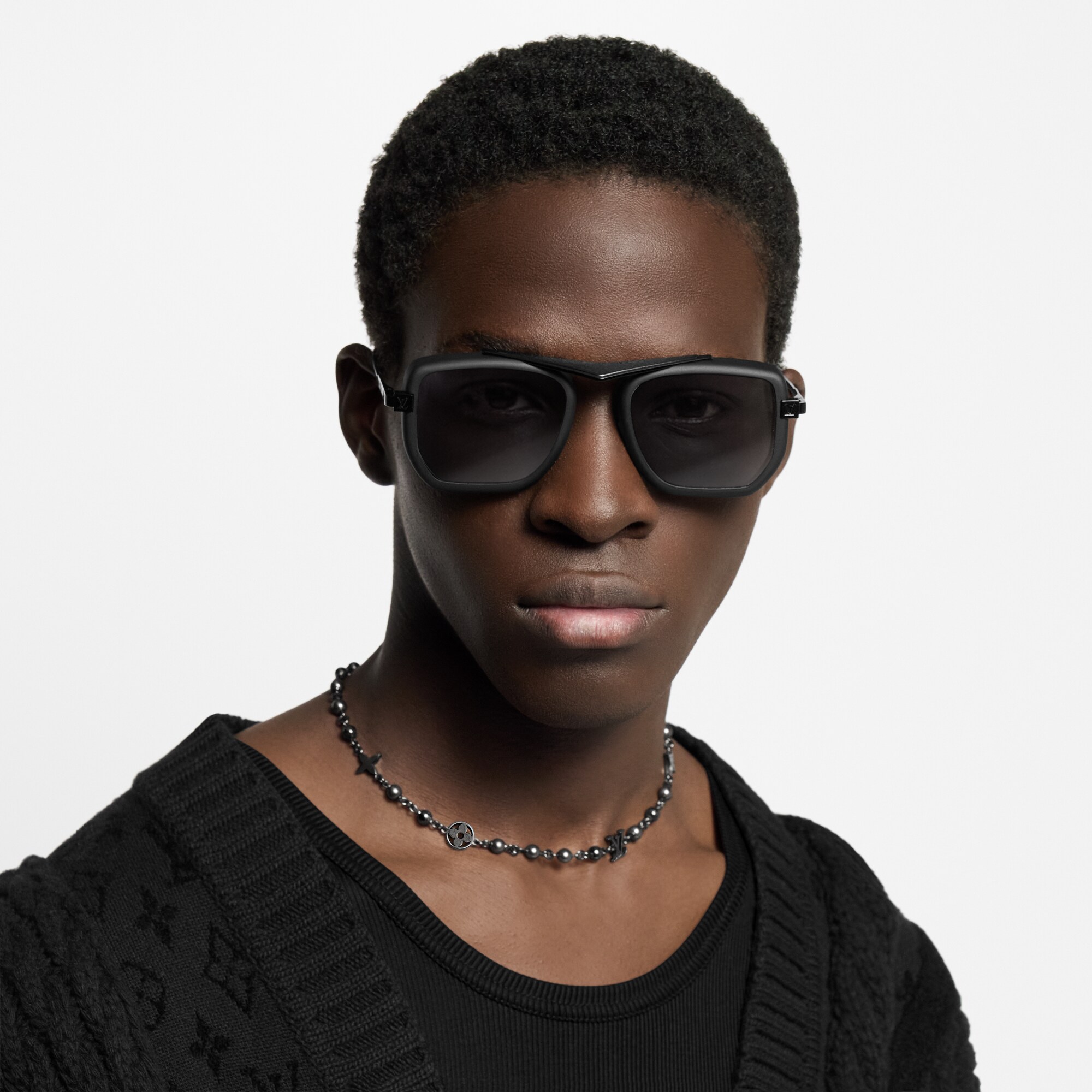 Gafas de sol LV Flight Metal Square S00 Hombre Accesorios Gafas de sol | LOUIS VUITTON (Zoom de producto)