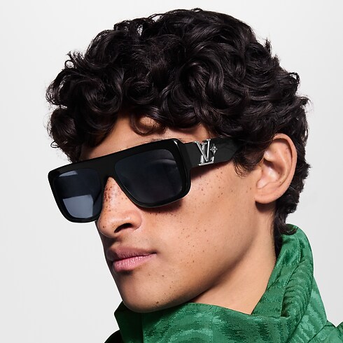 Gafas de sol LV Flower Square S00 Hombre Accesorios Gafas de sol | LOUIS VUITTON (Zoom de producto)