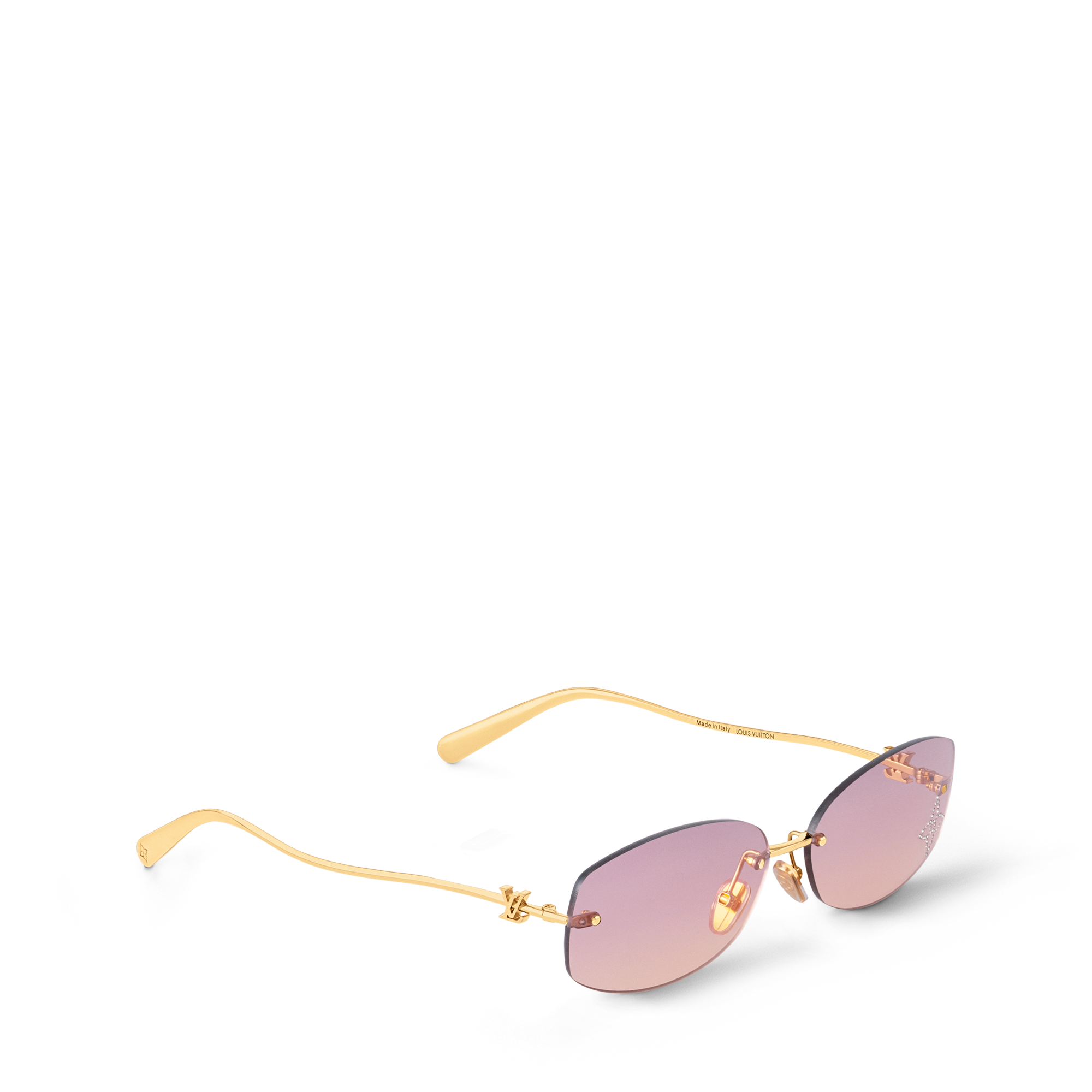 Gafas de sol LV Glam 2.0 Oval S00 Mujer Accesorios Gafas de sol | LOUIS VUITTON (Zoom de producto)