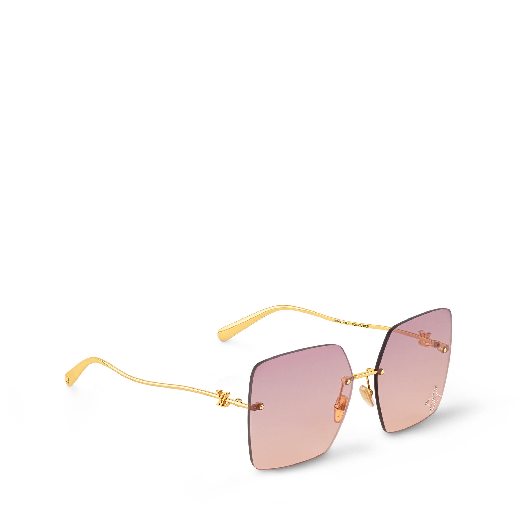 Gafas de sol LV Glam 2.0 Square S00 Mujer Accesorios Gafas de sol | LOUIS VUITTON (Zoom de producto)