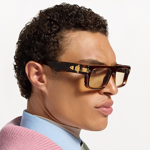 Gafas de sol LV Lock Square S00 Hombre Accesorios Gafas | LOUIS VUITTON (Zoom de producto)