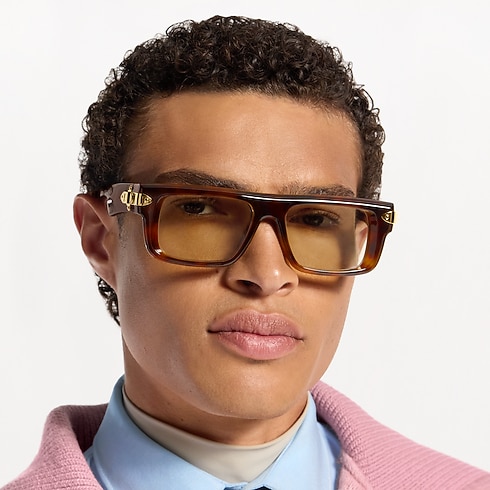 Gafas de sol LV Lock Square S00 Hombre Accesorios Gafas | LOUIS VUITTON (Zoom de producto)