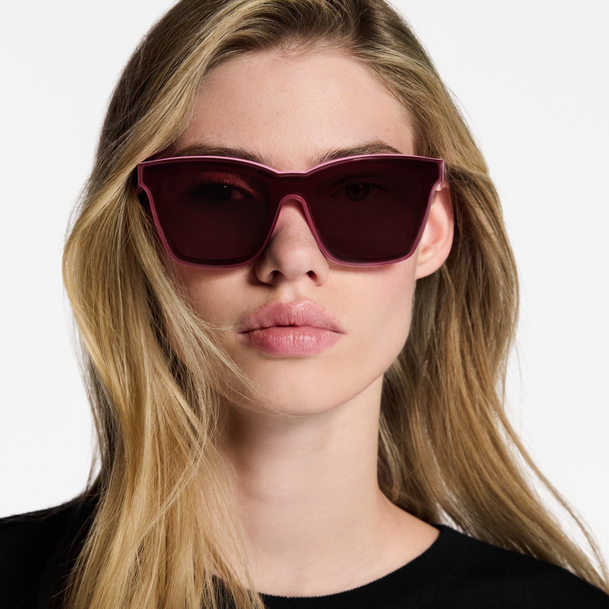 Gafas de sol LV Script Square S00 Mujer Accesorios Gafas de sol | LOUIS VUITTON (Zoom de producto)