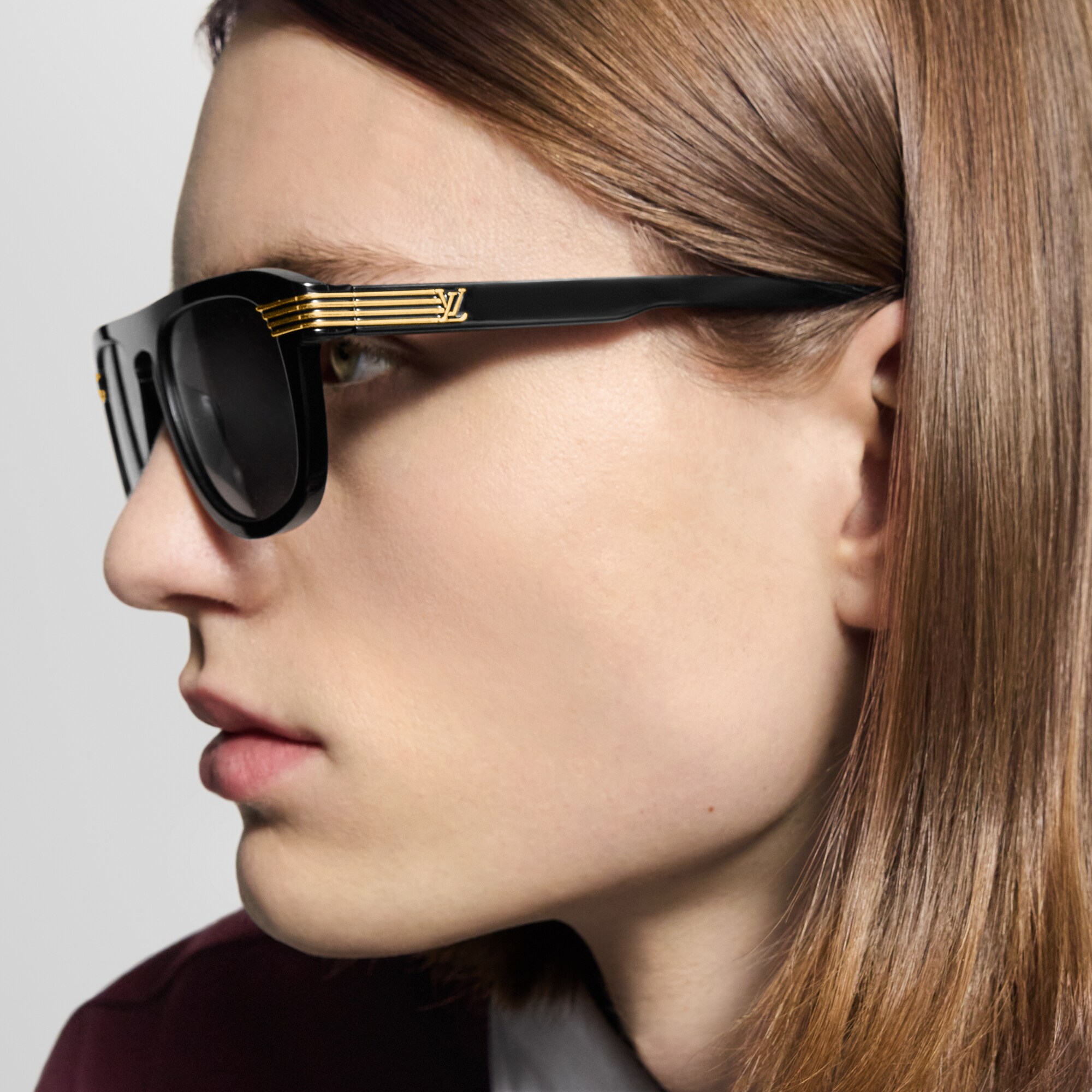 Gafas de sol LV Slide Round Square S00 Hombre Accesorios Gafas de sol | LOUIS VUITTON (Zoom de producto)