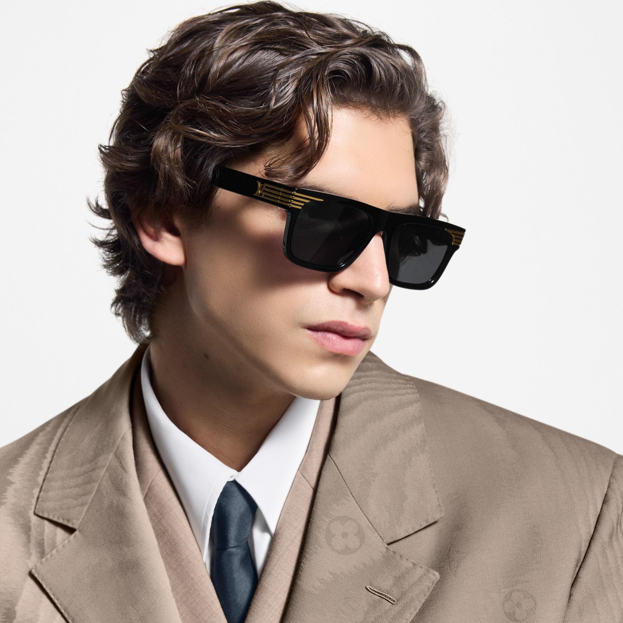 Gafas de sol LV Slide Square S00 Hombre Accesorios Gafas de sol | LOUIS VUITTON (Zoom de producto)