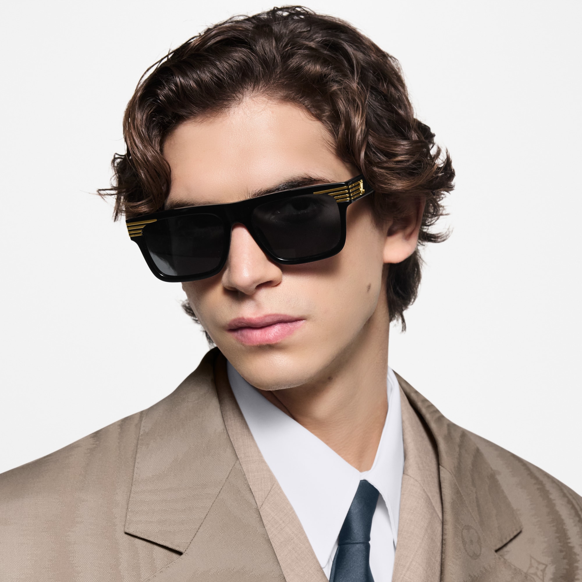 Gafas de sol LV Slide Square S00 Hombre Accesorios Gafas de sol | LOUIS VUITTON (Zoom de producto)