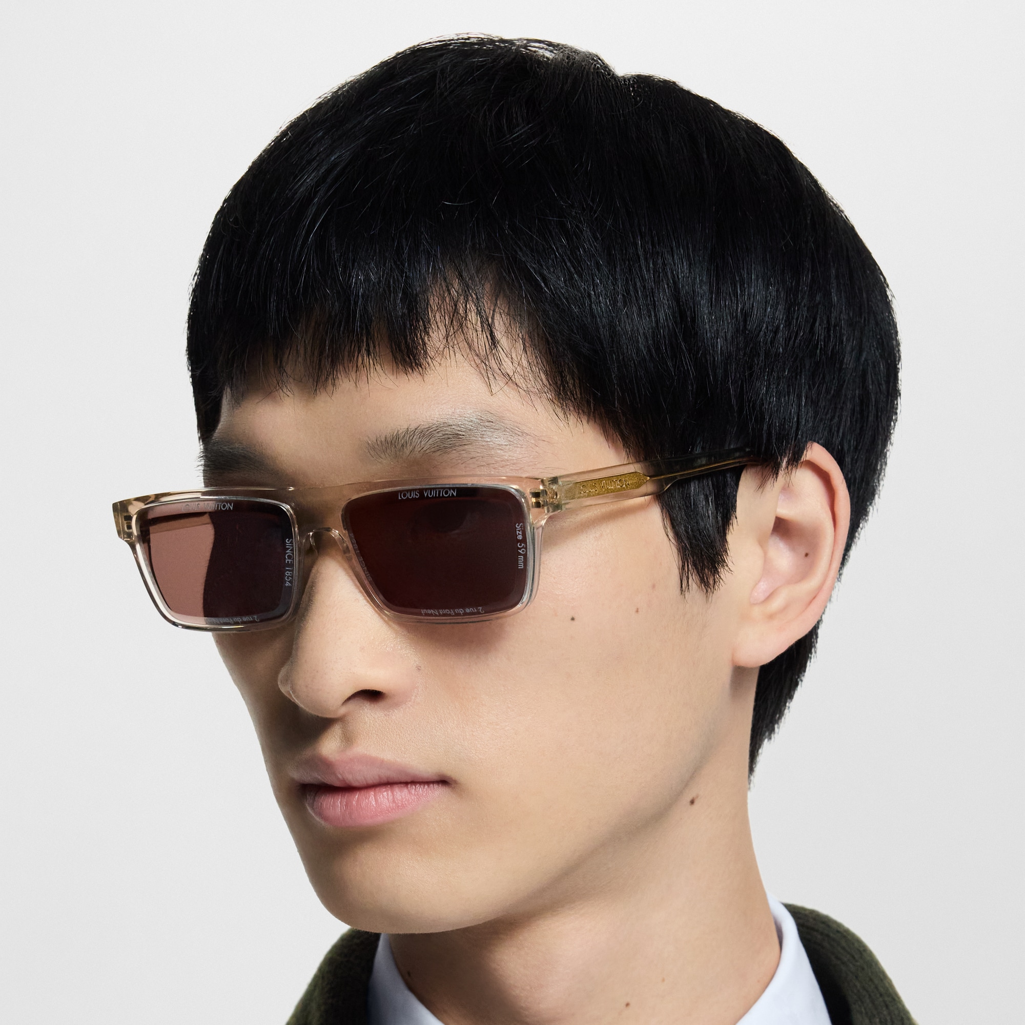 Gafas de sol LV Super Vision Daily Low Square S00 Hombre Accesorios Gafas de sol | LOUIS VUITTON (Zoom de producto)