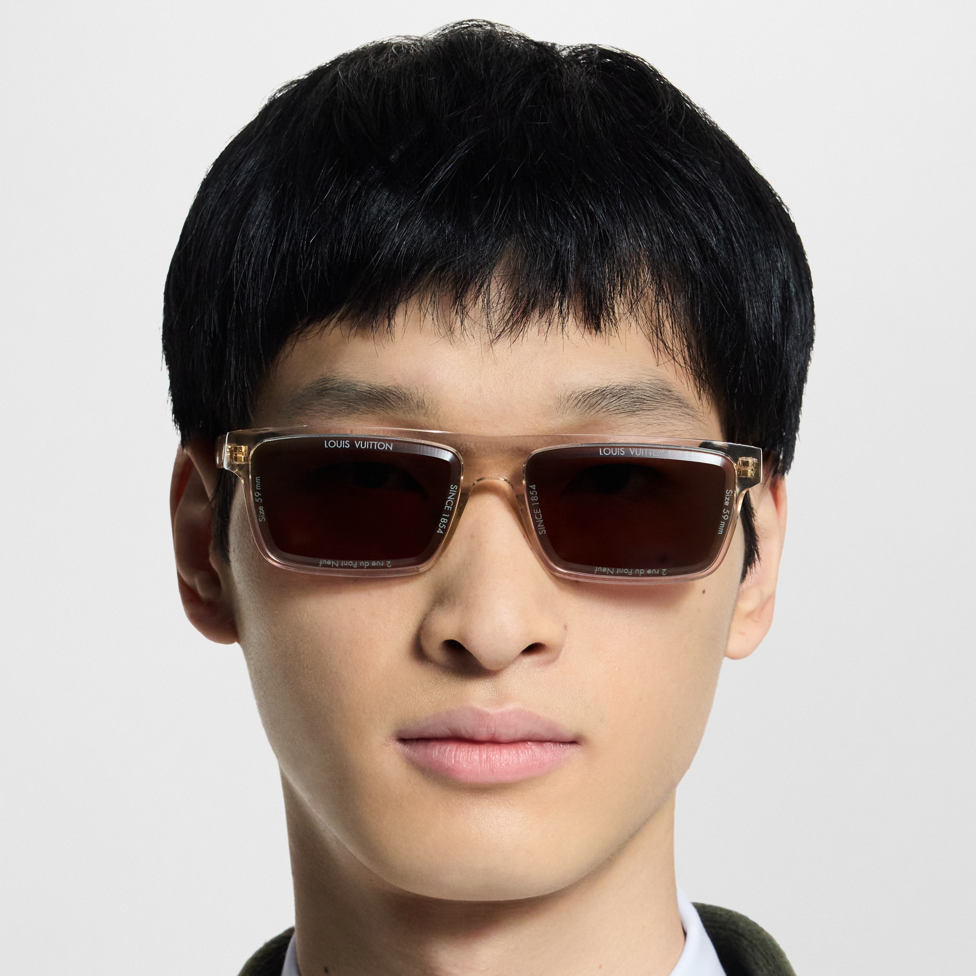 Gafas de sol LV Super Vision Daily Low Square S00 Hombre Accesorios Gafas de sol | LOUIS VUITTON (Zoom de producto)