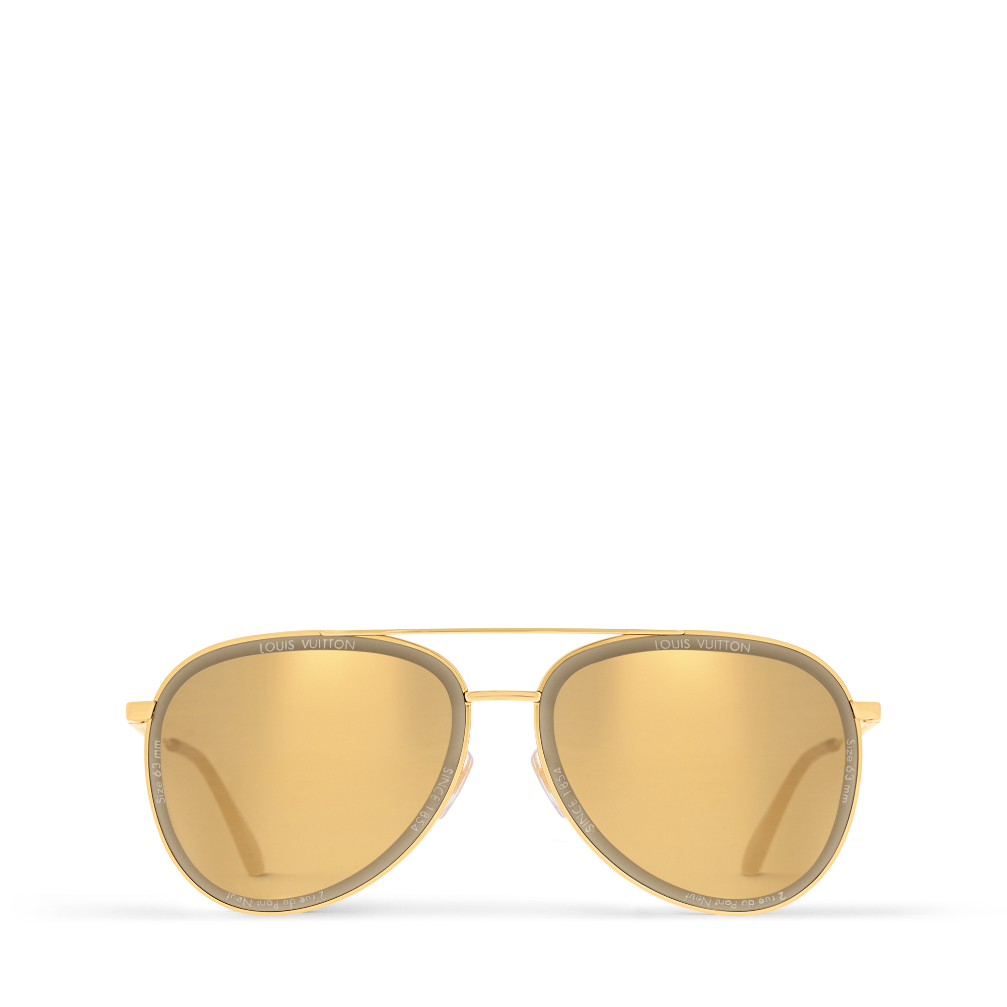 Gafas de sol LV Super Vision Metal Pilot S00 Hombre Accesorios Gafas de sol | LOUIS VUITTON (Zoom de producto)