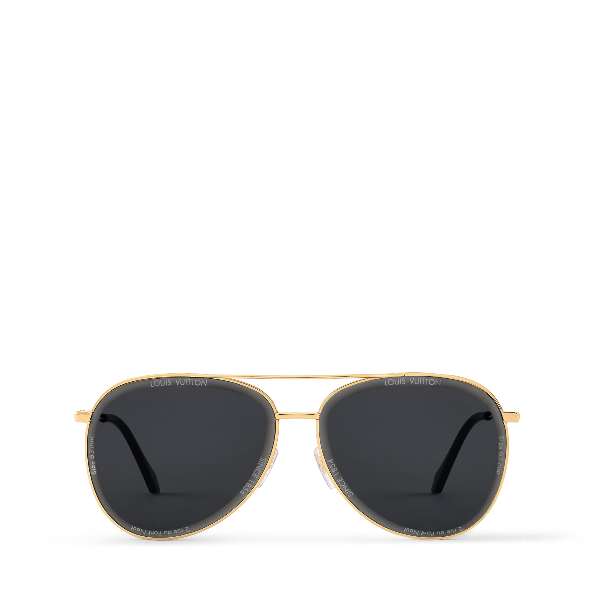 Gafas de sol LV Super Vision Metal Pilot S00 Hombre Accesorios Gafas de sol | LOUIS VUITTON (Zoom de producto)