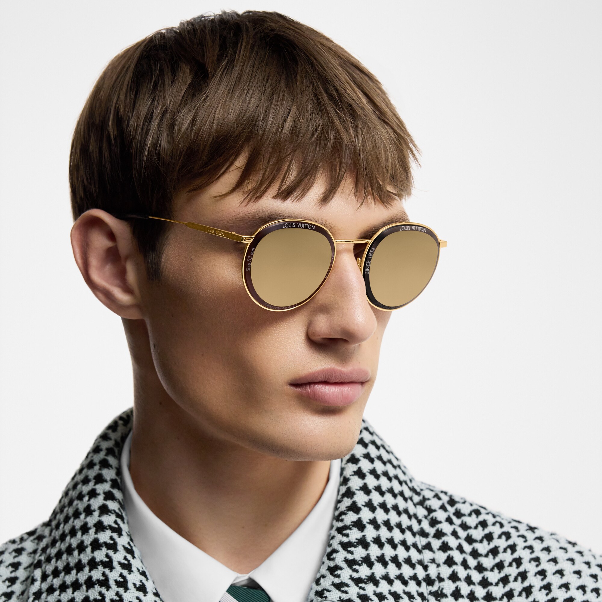 Gafas de sol LV Super Vision Metal Round S00 Hombre Accesorios Gafas de sol | LOUIS VUITTON (Zoom de producto)