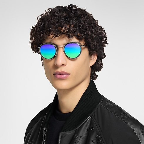 Gafas de sol LV Super Vision Metal Round S00 Hombre Accesorios Gafas de sol | LOUIS VUITTON (Zoom de producto)