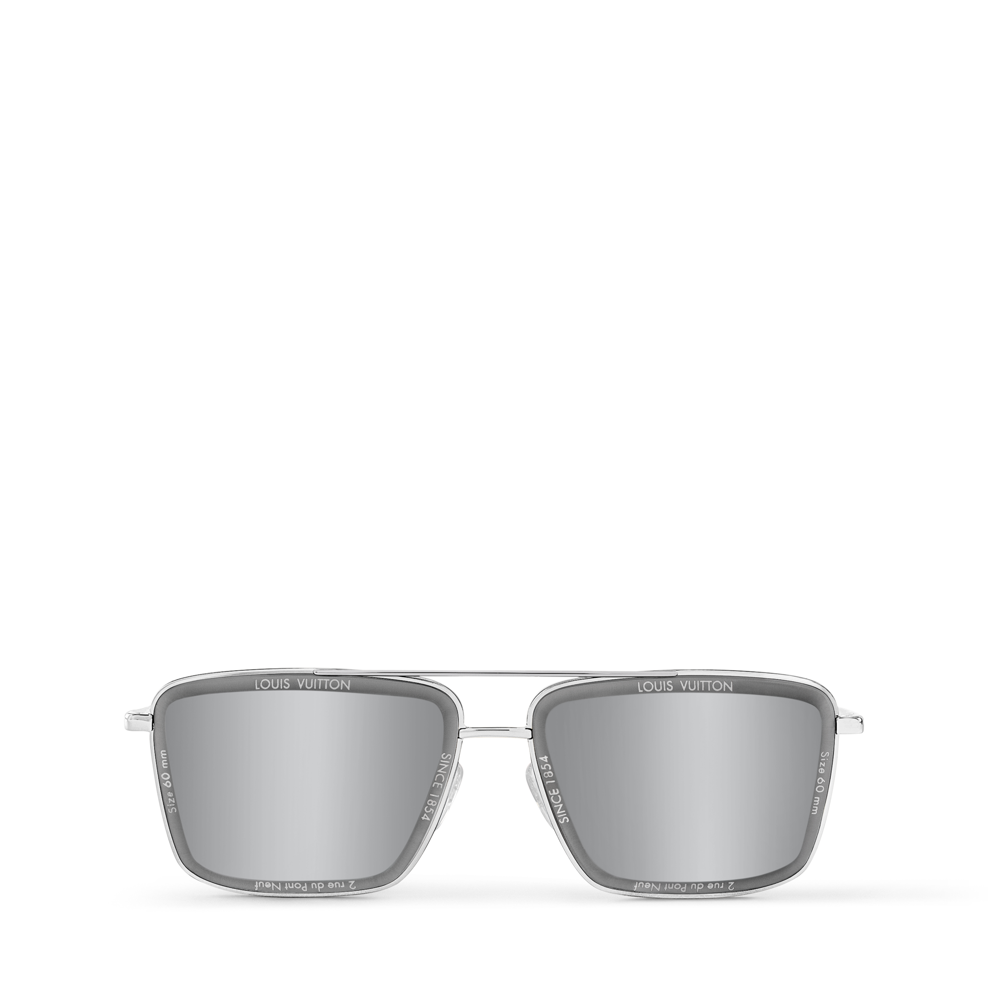 Gafas de sol LV Super Vision Metal Square S00 Hombre Accesorios Gafas de sol | LOUIS VUITTON (Zoom de producto)