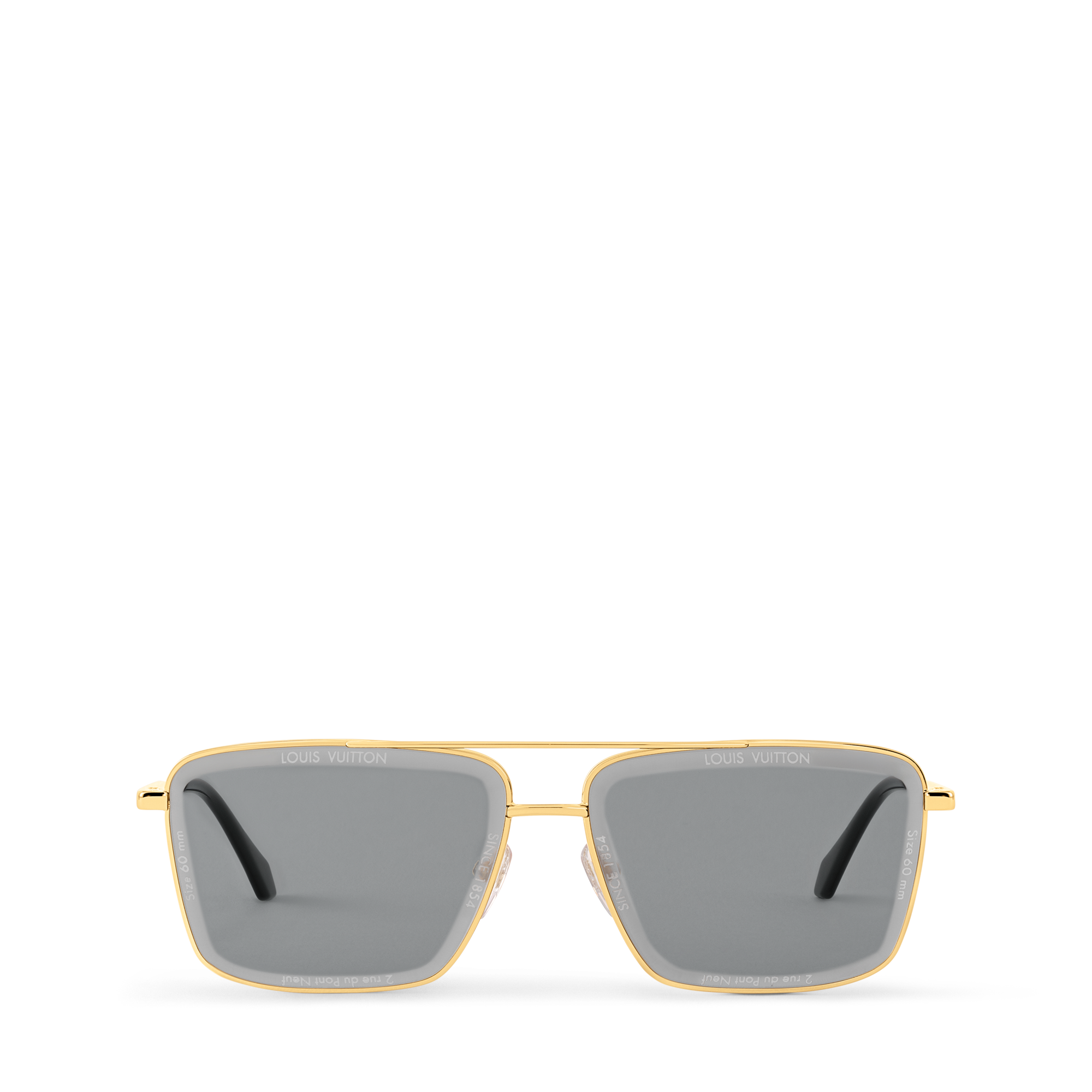 Gafas de sol LV Super Vision Metal Square S00 Hombre Accesorios Gafas de sol | LOUIS VUITTON (Zoom de producto)