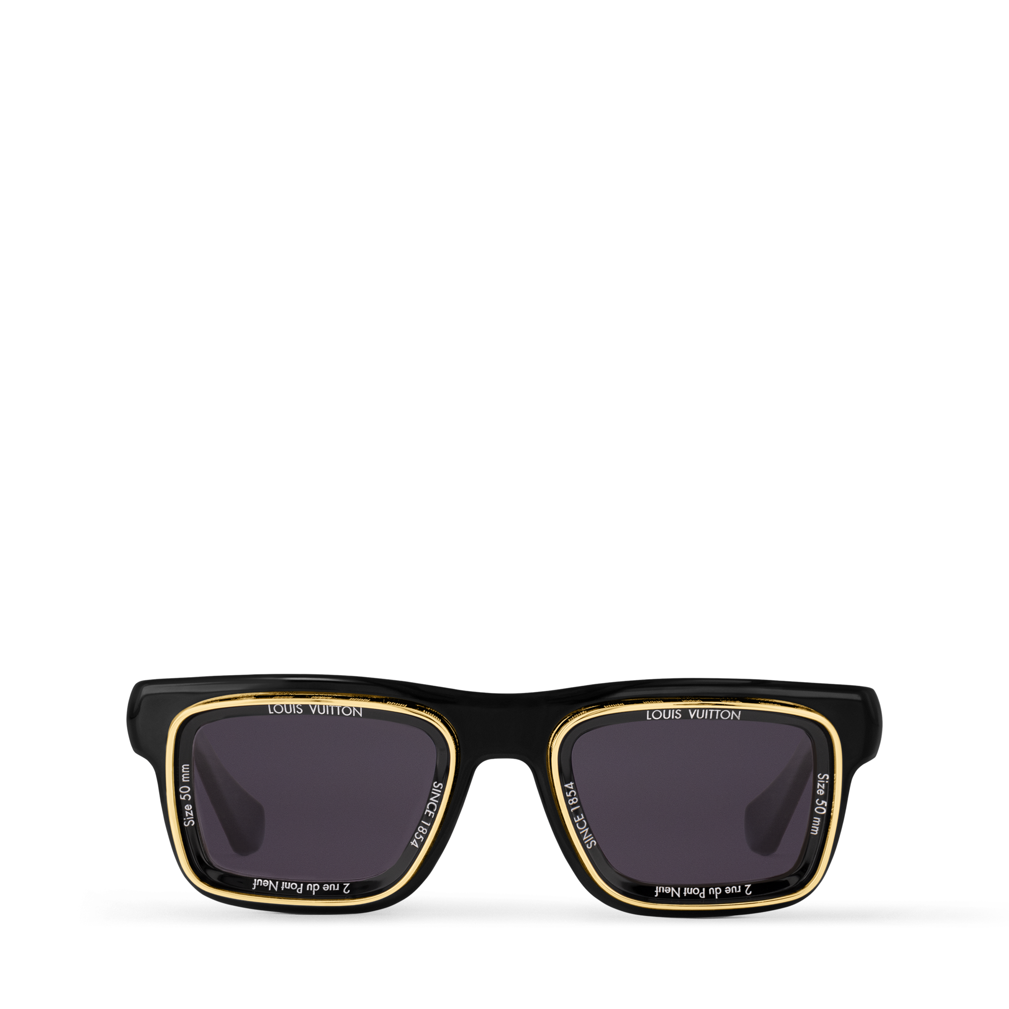 Gafas de sol LV Super Vision Square S00 Hombre Accesorios Gafas de sol | LOUIS VUITTON (Zoom de producto)