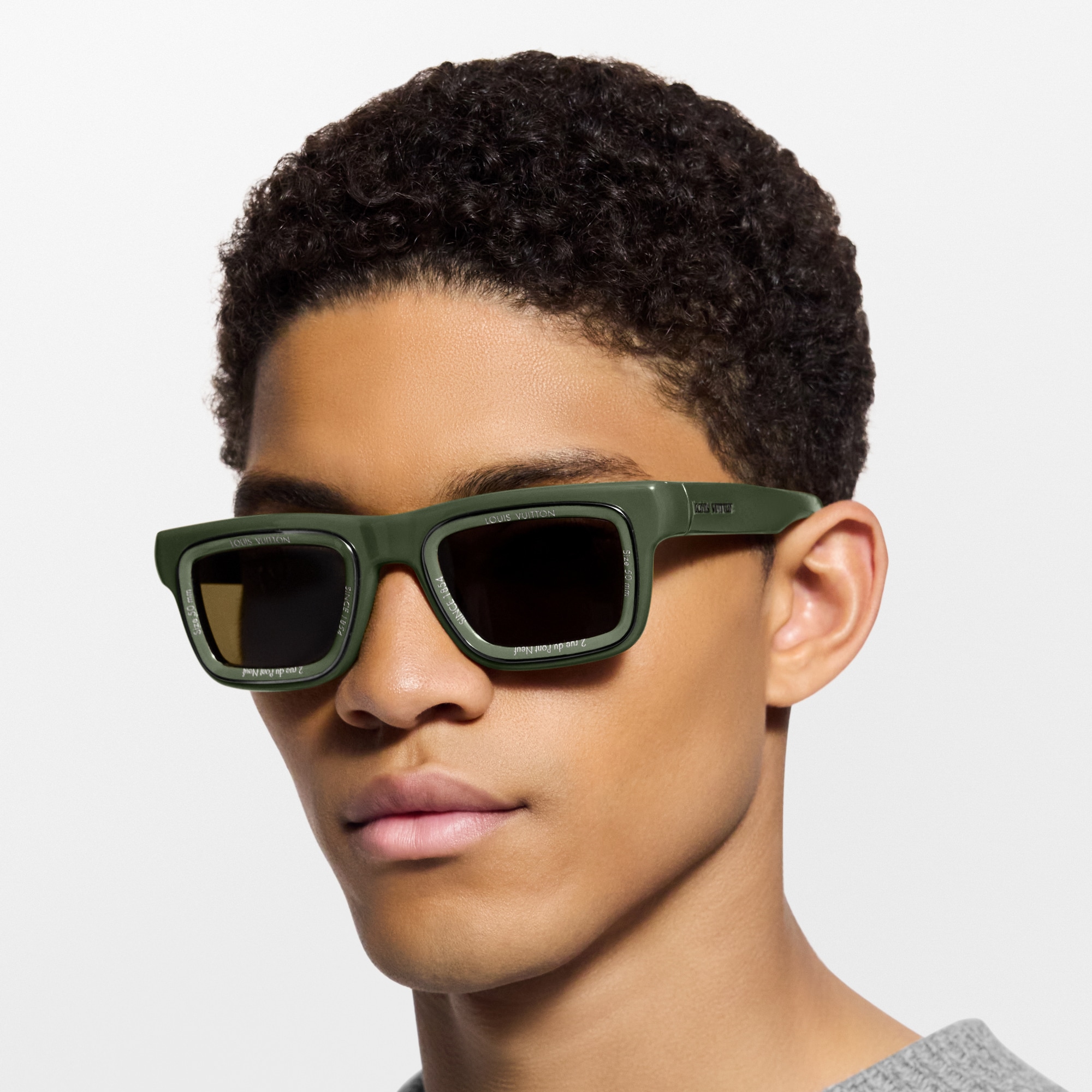 Gafas de sol LV Super Vision Square S00 Hombre Accesorios Gafas de sol | LOUIS VUITTON (Zoom de producto)