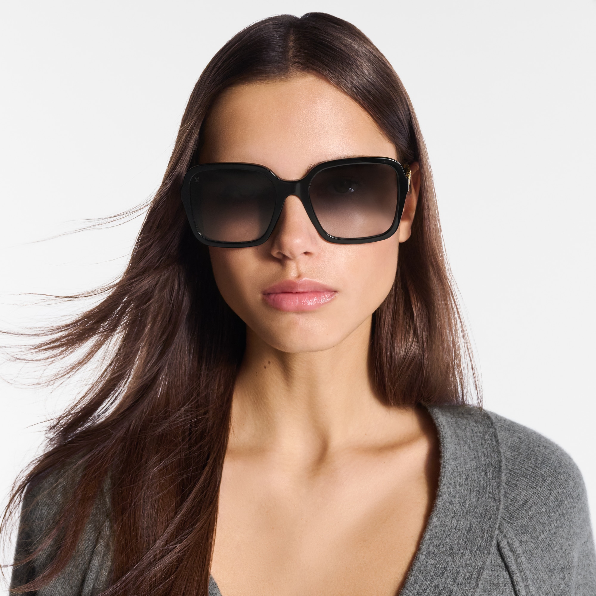 Gafas de sol My LV Chain Braided Maxi Square S00 Mujer Accesorios Gafas de sol | LOUIS VUITTON (Zoom de producto)