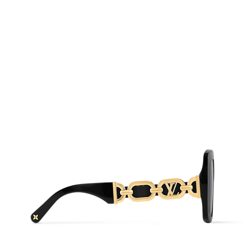 Gafas de sol My LV Chain Braided Maxi Square S00 Mujer Accesorios Gafas de sol | LOUIS VUITTON (Zoom de producto)
