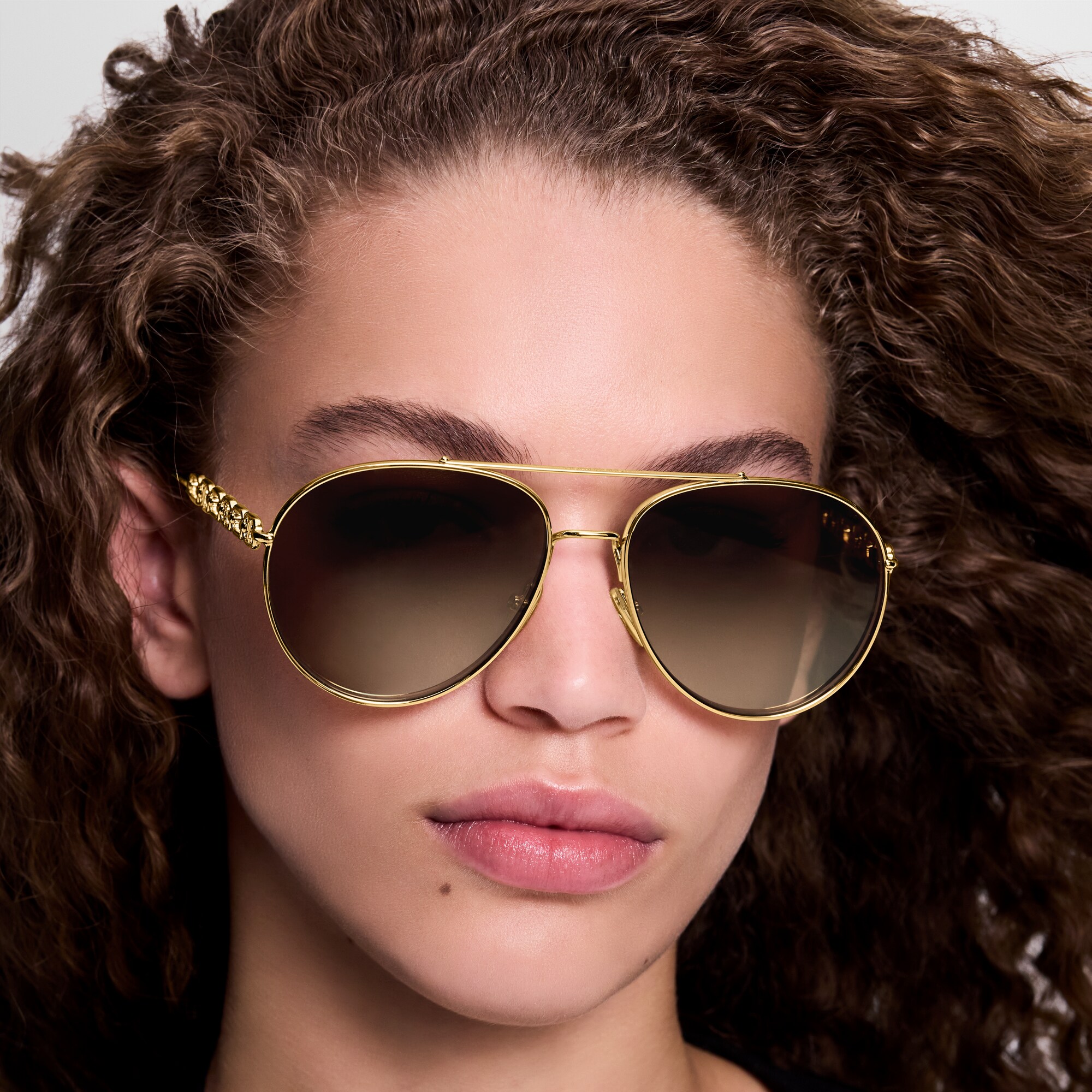 Gafas de sol My LV Chain Pilot S00 Mujer Accesorios Gafas de sol | LOUIS VUITTON (Zoom de producto)