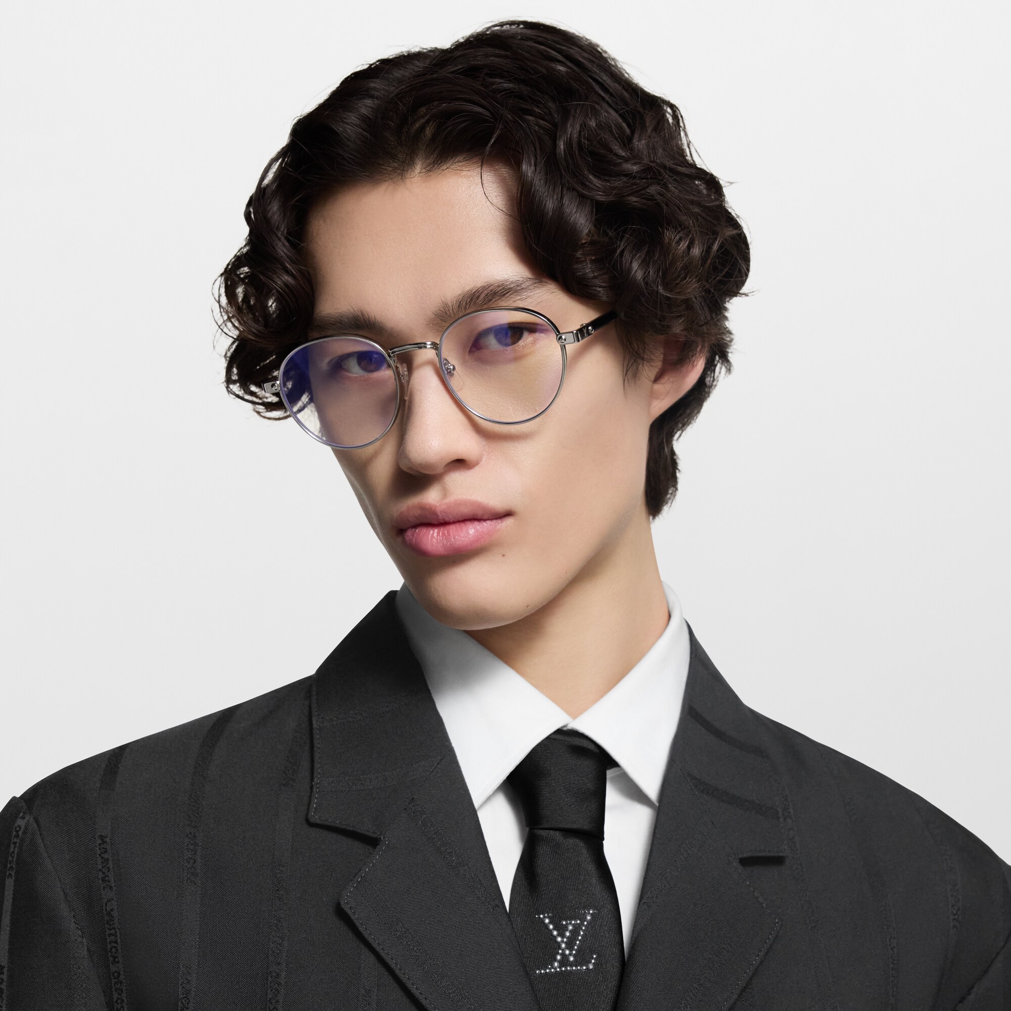 Gafas LV Signature Round con filtro de luz azul S00 Hombre Accesorios Gafas de sol | LOUIS VUITTON (Zoom de producto)