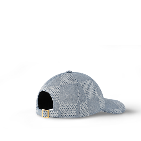 Gorra Damier Denim 3D S00 Hombre Accesorios Sombreros, Gorros y Guantes | LOUIS VUITTON (Zoom de producto)