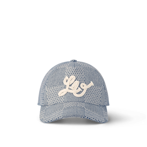Gorra Damier Denim 3D S00 Hombre Accesorios Sombreros, Gorros y Guantes | LOUIS VUITTON (Zoom de producto)