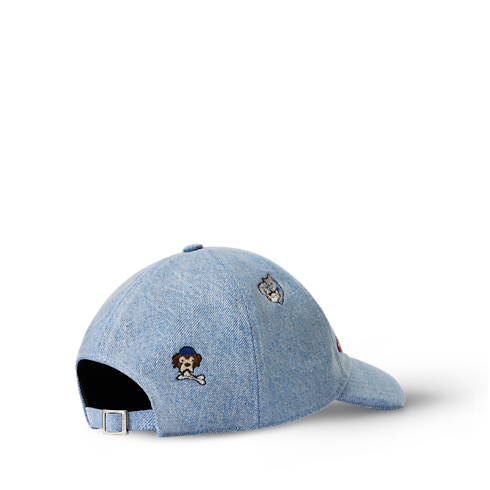 Gorra LV Denim Pets S00 Hombre Accesorios Sombreros, Gorros y Guantes | LOUIS VUITTON (Zoom de producto)