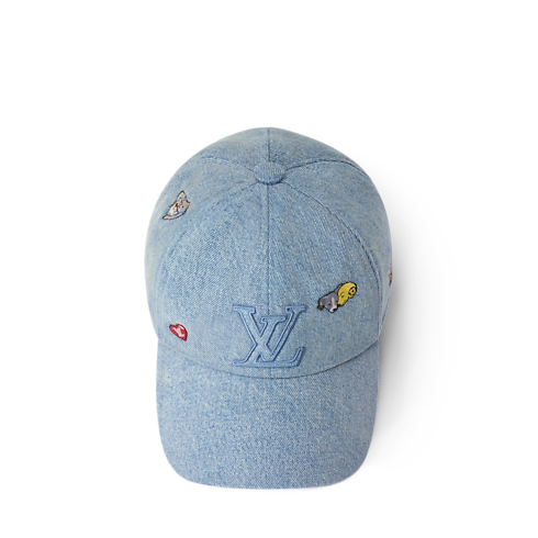 Gorra LV Denim Pets S00 Hombre Accesorios Sombreros, Gorros y Guantes | LOUIS VUITTON (Zoom de producto)