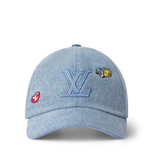 Gorra LV Denim Pets S00 Hombre Accesorios Sombreros, Gorros y Guantes | LOUIS VUITTON (Zoom de producto)